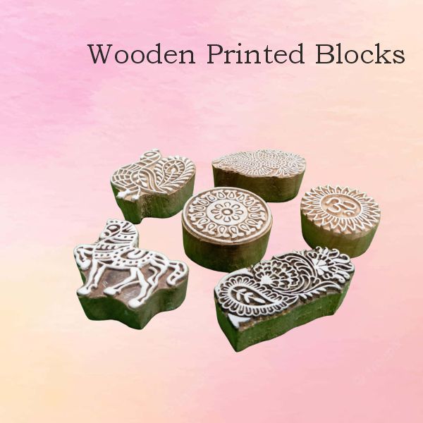 Wooden printed Blocks