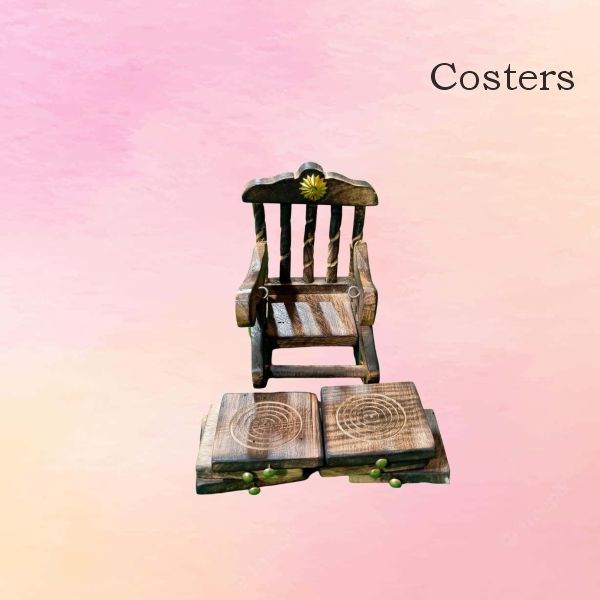 Coster Chair New — handmade Kondapalli Bommalu