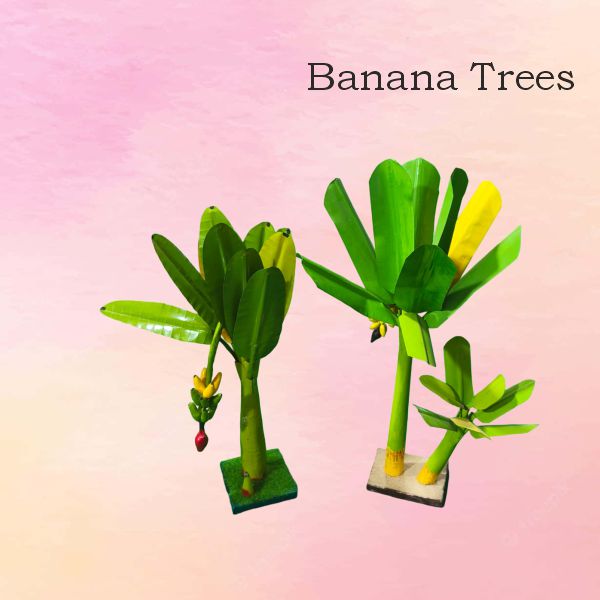 Double Banana Tree — handmade Kondapalli Bommalu