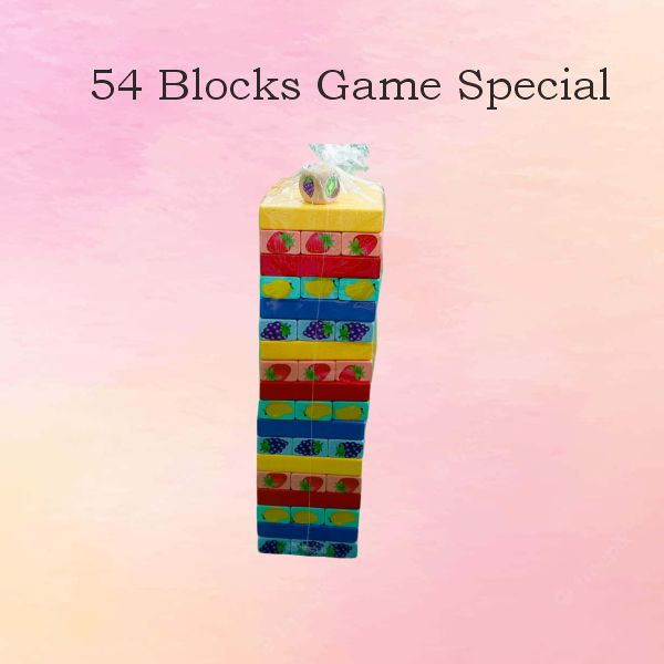 54 Blocks Game Special — handmade Kondapalli Bommalu