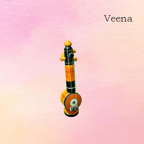 Veena yellow — handmade Etikoppaka Bommalu