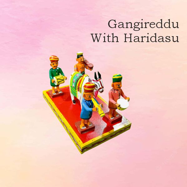 Gangireddu — handmade Kondapalli Bommalu