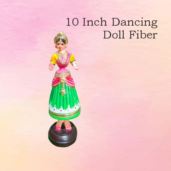 Special Dancing Doll 10 inch model Female — handmade Kondapalli Bommalu