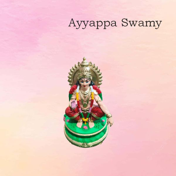 Fiber Ayyappa swamy laxmi devi — handmade Kondapalli Bommalu