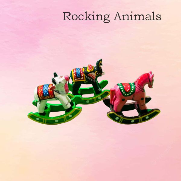 Rocking Animals Mix — handmade Kondapalli Bommalu