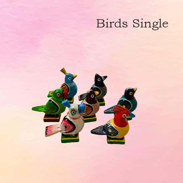 Wooden Birds Small — handmade Kondapalli Bommalu