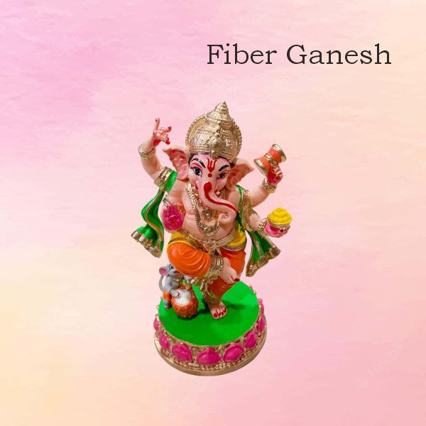 Fiber Ganesh — handmade Kondapalli Bommalu
