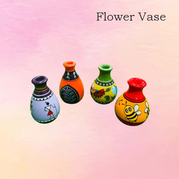 Small Flower Vase 600/- — handmade Kondapalli Bommalu