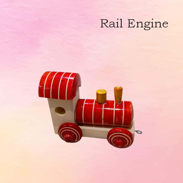 Rail engine Game — handmade Kondapalli Bommalu