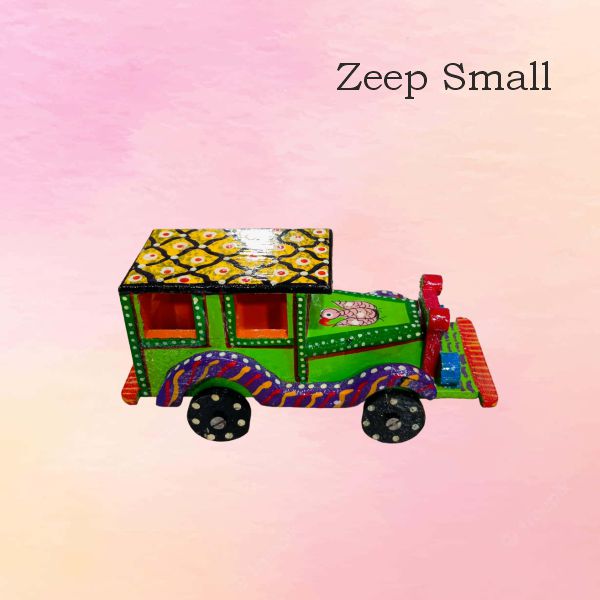 Small Zeep — handmade Kondapalli Bommalu