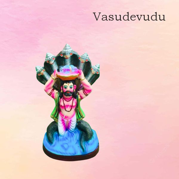 Vasudevudu — handmade Clay Bommalu
