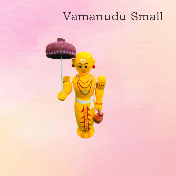 Vamanudu Small — handmade Etikoppaka Bommalu