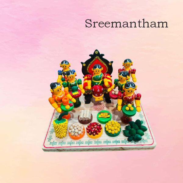 Sreemantham Special — handmade Kondapalli Bommalu