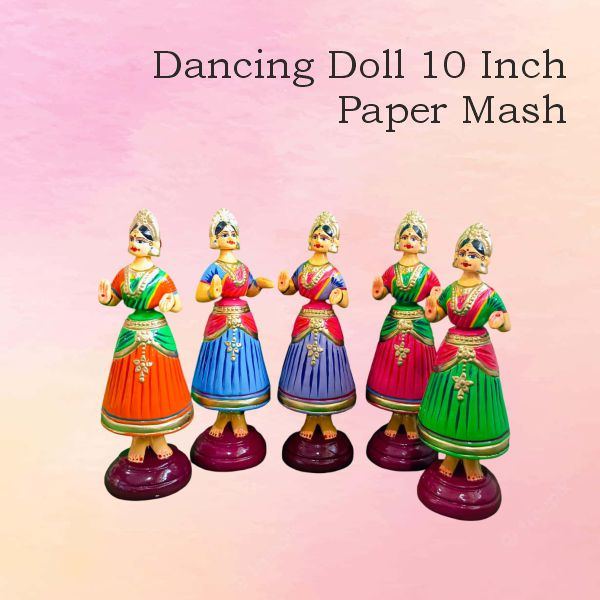 Paper Mash Dancing Doll 10 Inch Female