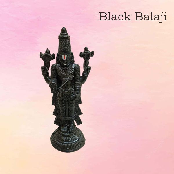 Lord Balaji Standing Balaji Frame Black