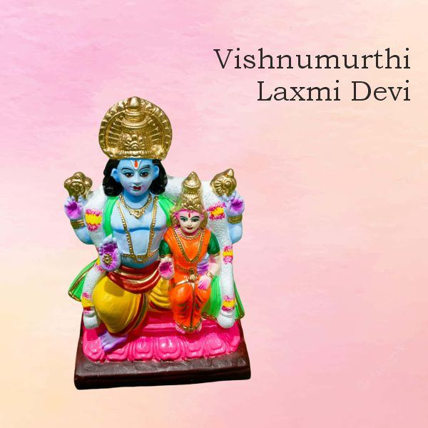 Vishnumurthi laxmi devi Clay