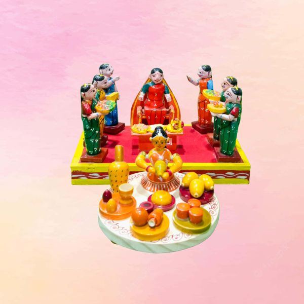 Saree set Sreemantham Kondapalii