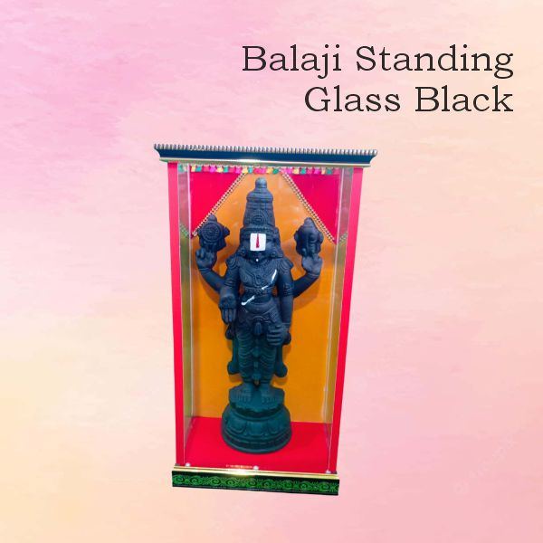 Black Balaji Standing Glass