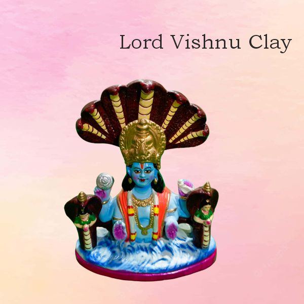 Lord Vishnu Clay