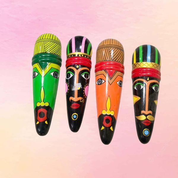 Mask wooden Wall Hanging
