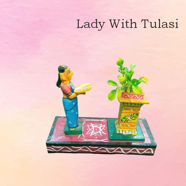 Lady With Tulasi