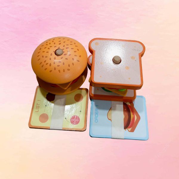 Pizza Sandwich Burger kids Game