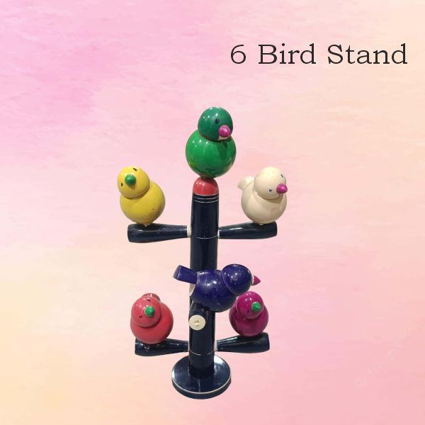 6 Six Bird Stand