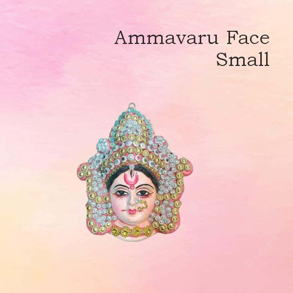 Ammavaru face Clay small