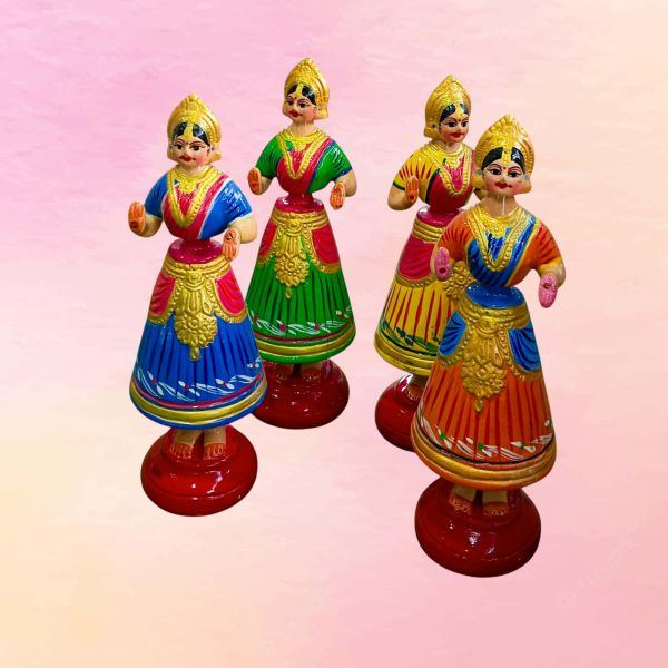 Dancing Doll female 12 inch paper mash