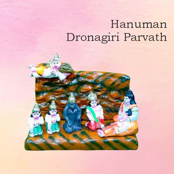 Hanuman Dronagiri Parvath Clay
