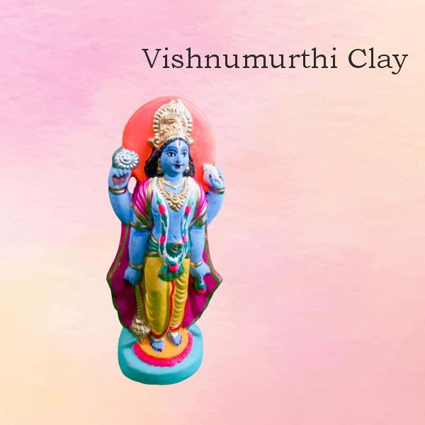 Vishnumurthi Standing Clay