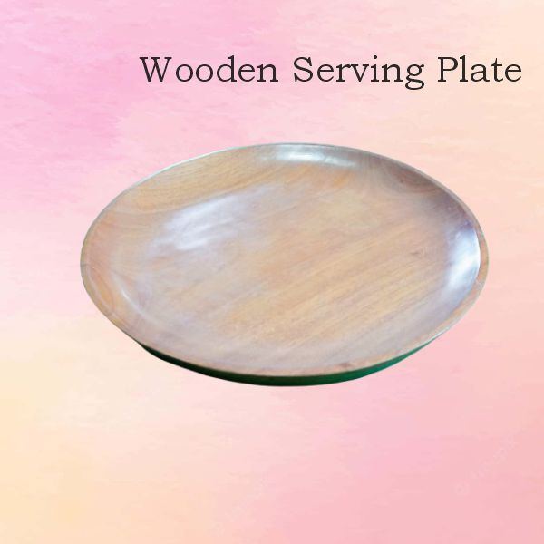 Plate Wooden serving