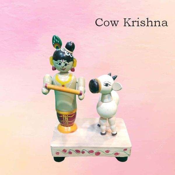 Krishna With Cow