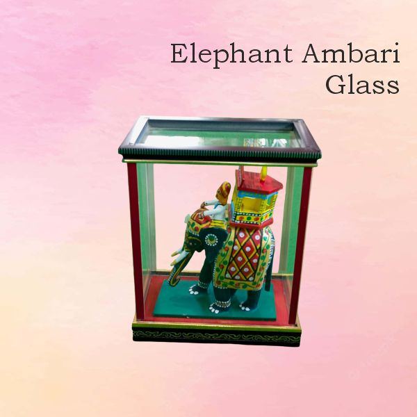 Glass Ambari Elephant