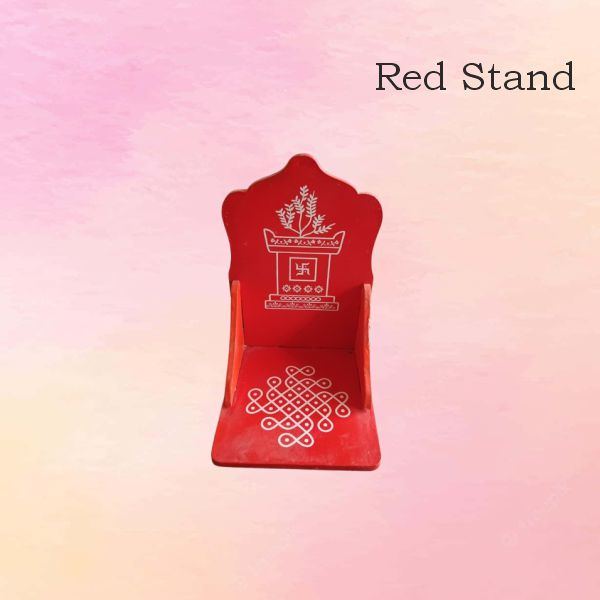 Red Stand Pooja