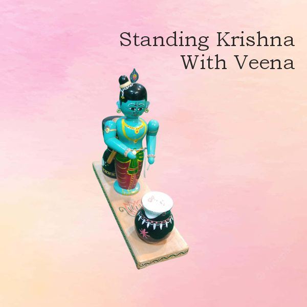Krishna Standing With Venna