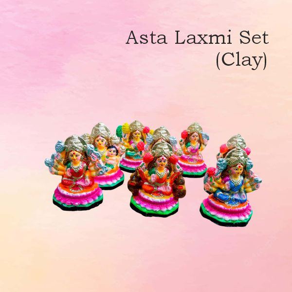Ashta Laxmi Clay big