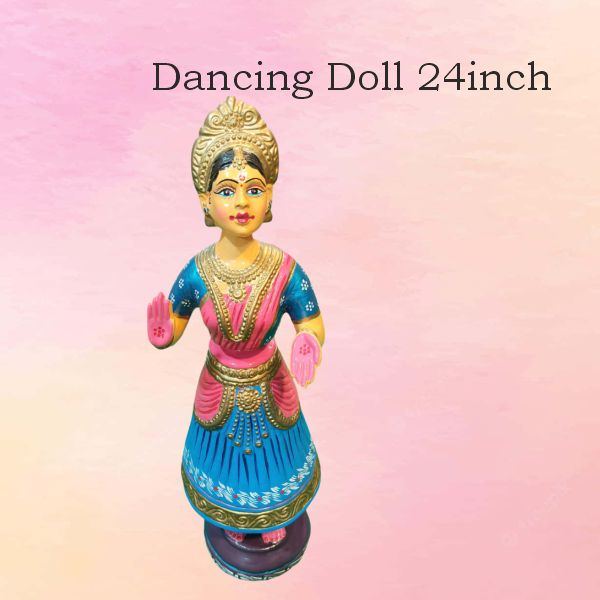 Dancing Doll Lady 24 Inch Paper Mash Female
