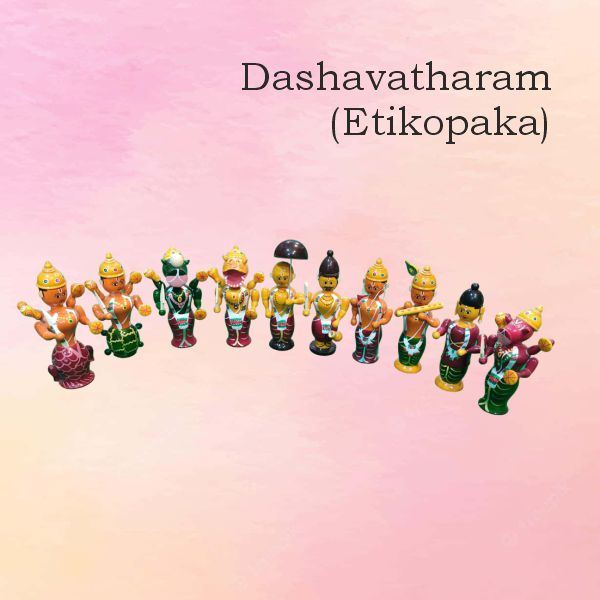 Dashavatharam etikopaka special dasavataram 6 inch