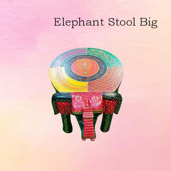 Elephant Stool Big size 12 inch