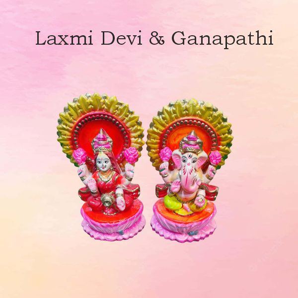 Laxmi Devi Ganapathi Clay