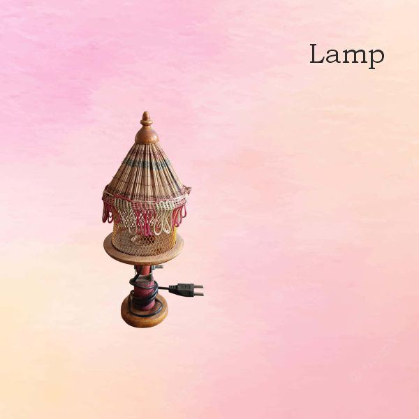 Lamp bed light show piece