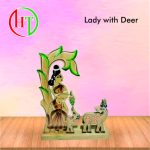 Lady with Deer