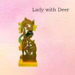 Lady with deer